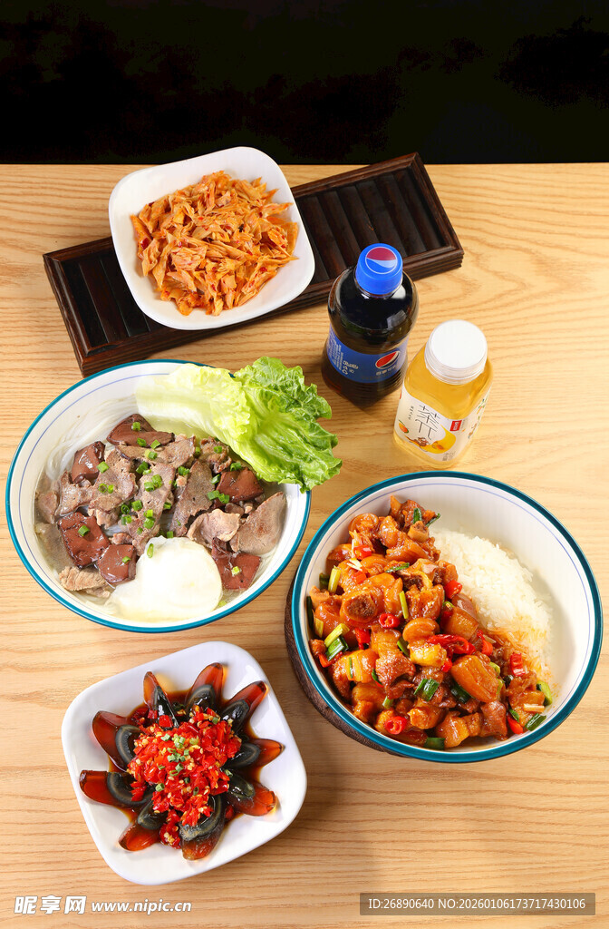 猪脚饭杀猪粉双人套餐