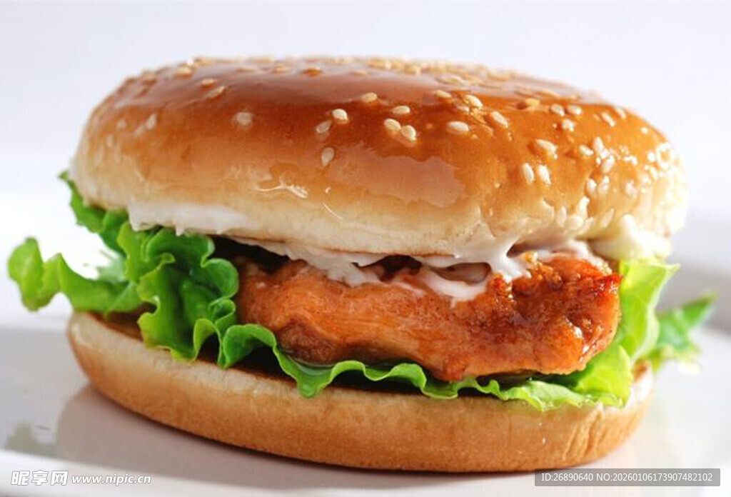 美味鸡肉汉堡 奥尔良汉堡