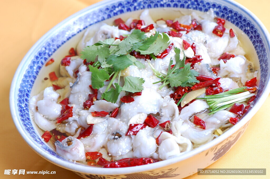 酸辣开胃的特色鱼片