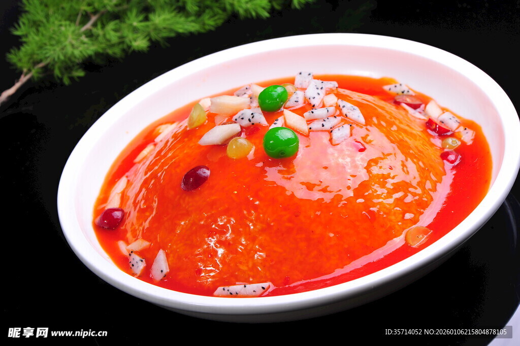 美味番茄浇汁锅巴