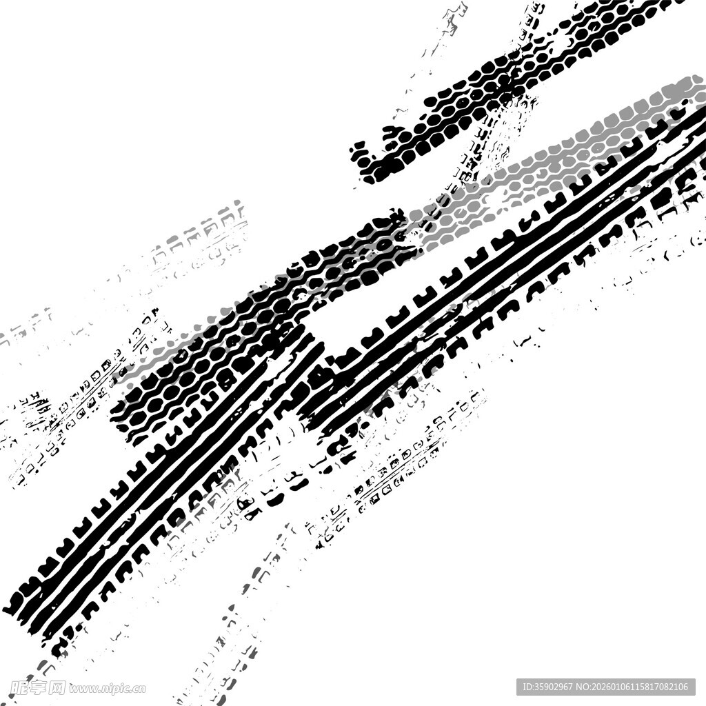 黑白铁路轨道鸟瞰图