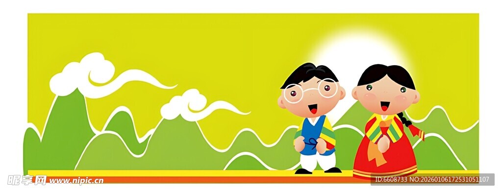 儿童户外玩耍场景