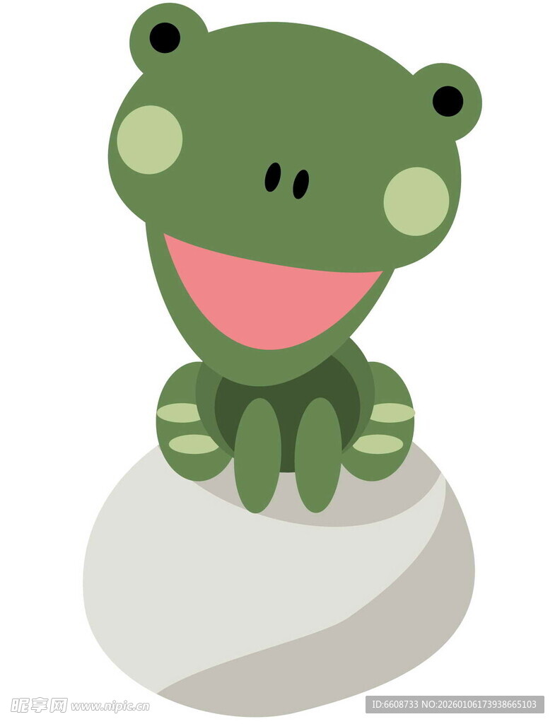可爱青蛙卡通形象