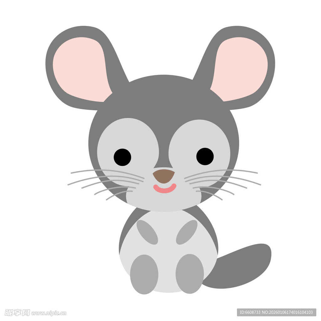 可爱小老鼠卡通形象