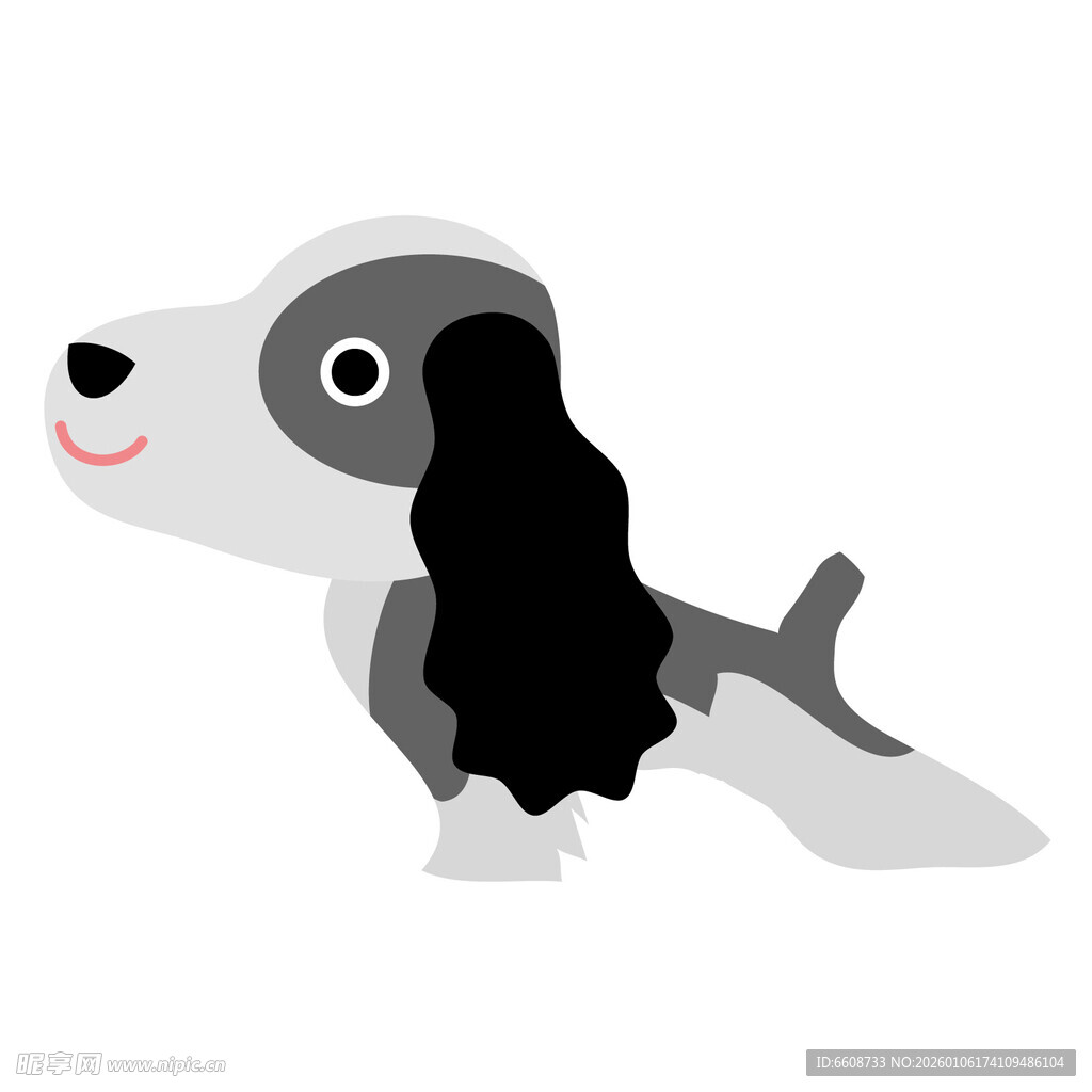 可爱卡通小狗形象