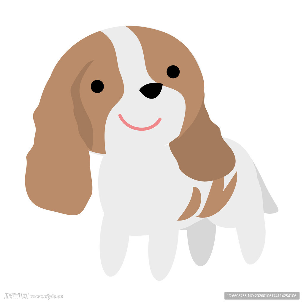 可爱小狗卡通形象