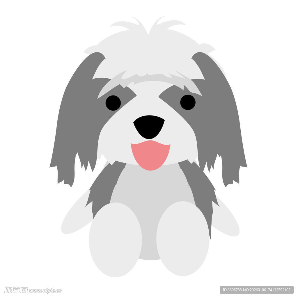 可爱小狗卡通形象