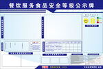 餐饮服务食品安全等级公示牌