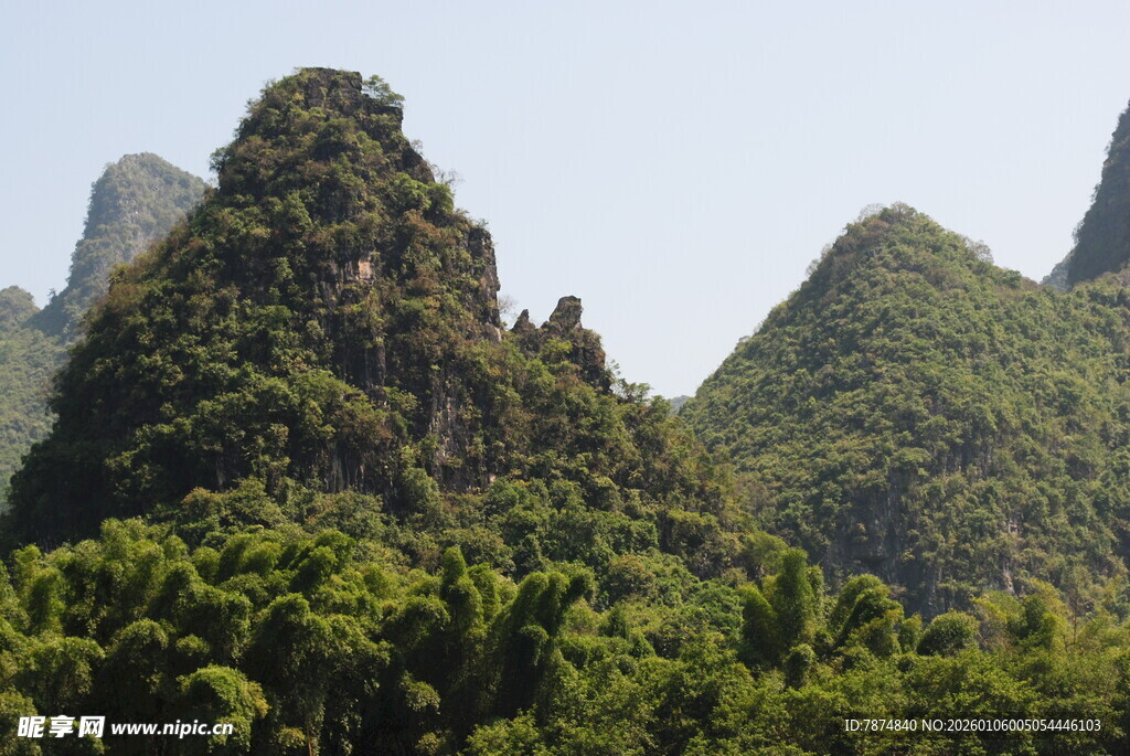 秀丽漓江山水风光