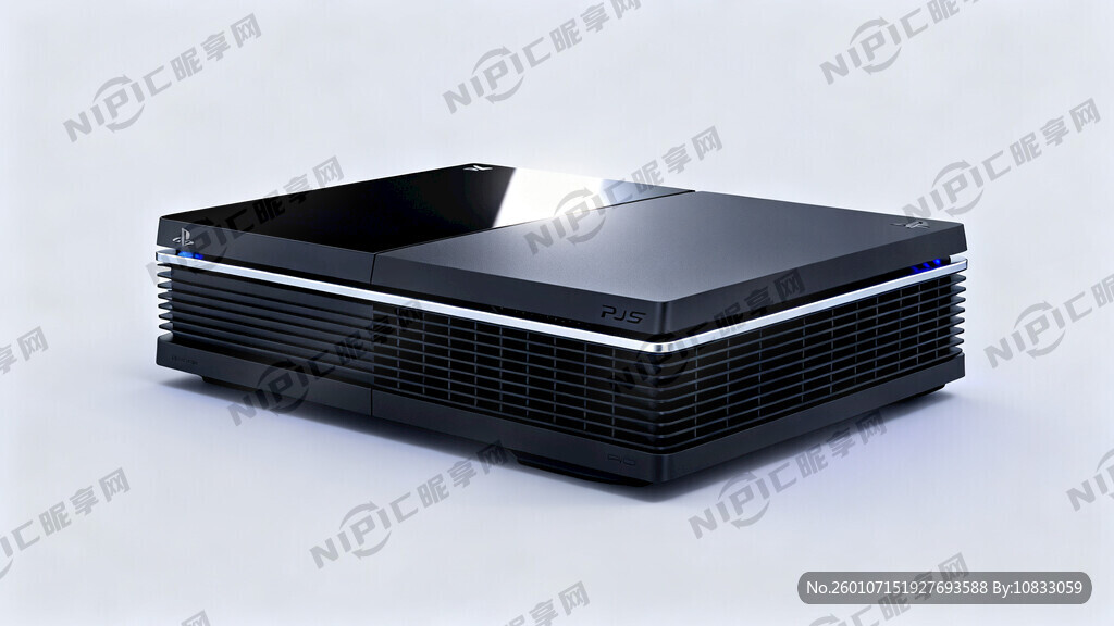 索尼PS5pro主机整体画面 