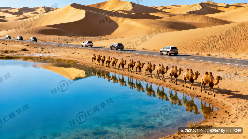 巴丹吉林沙漠世界级旅游景区的宣