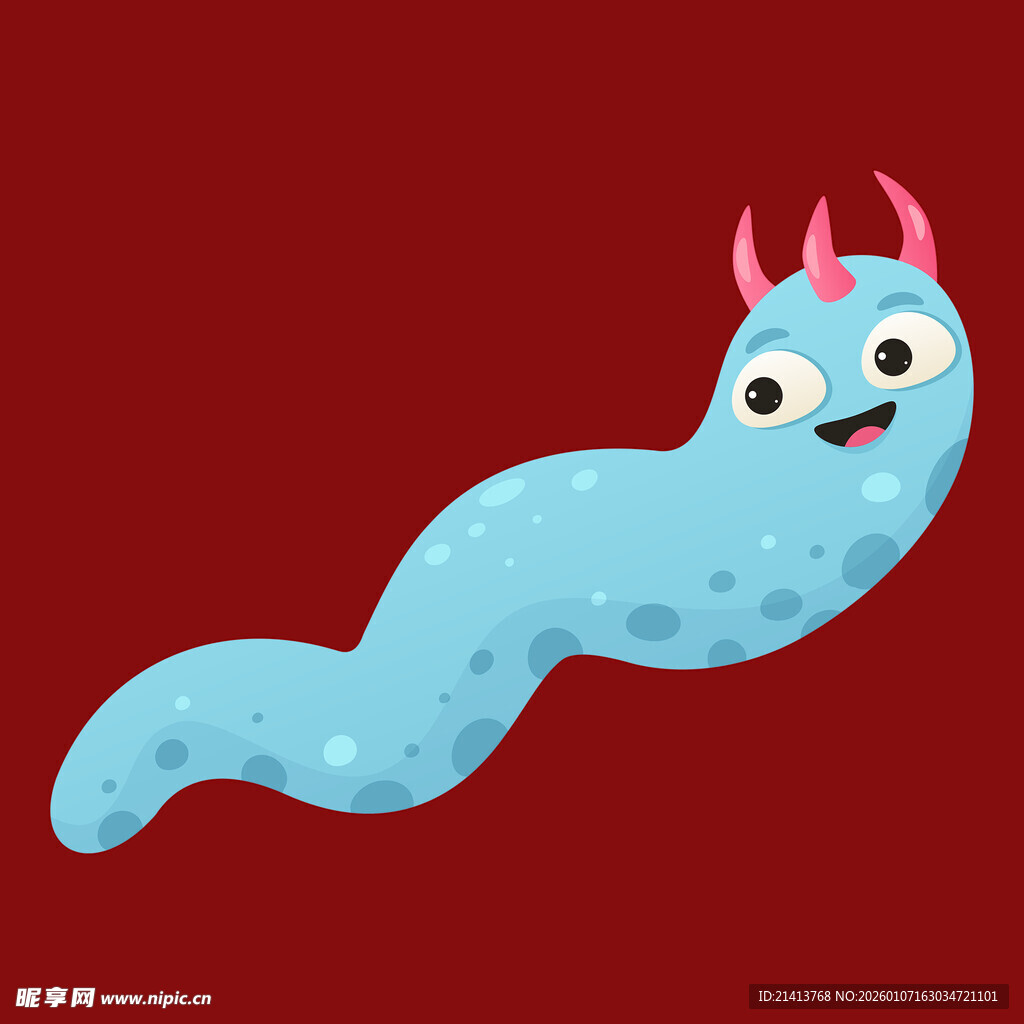 蓝色小怪兽萌趣来袭