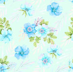 小碎花 大花 水彩花 手绘花