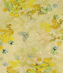 复古风花卉昆虫