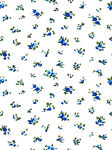 蓝白碎花图案