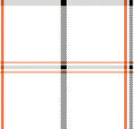 橙黑灰格纹图案背景