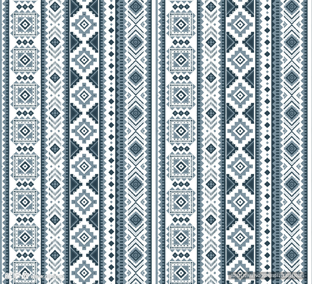 几何民族风图案纹理