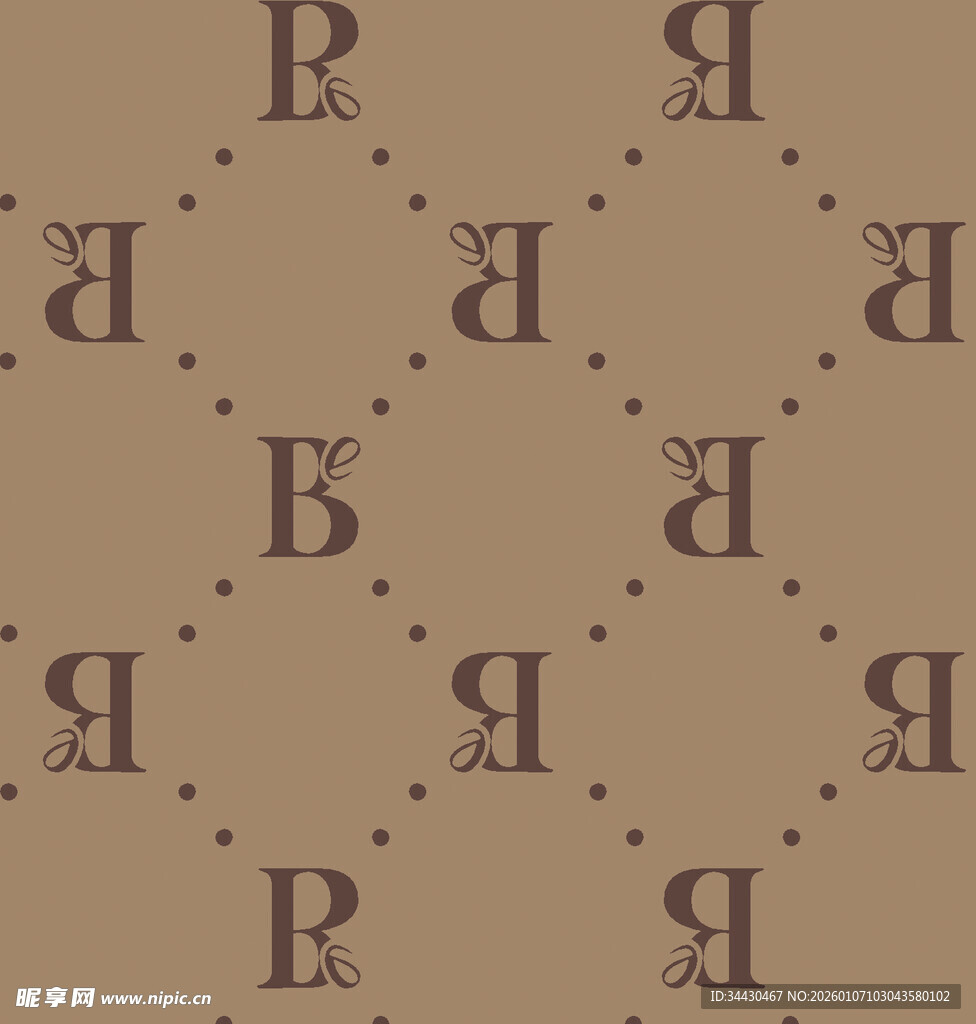 复古字母图案纹理背景