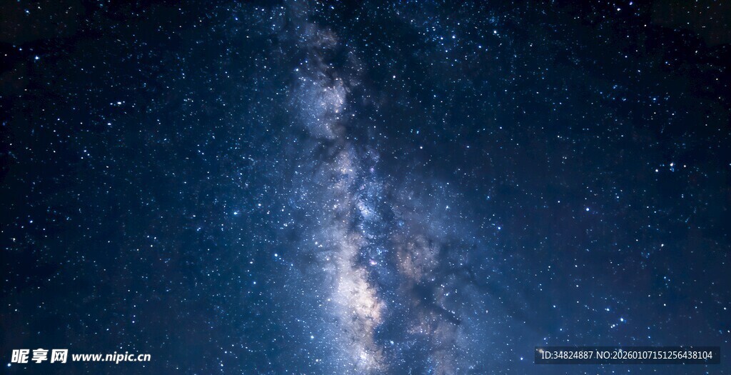璀璨星空下的壮丽银河