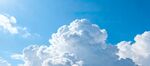 蓝天白云美景