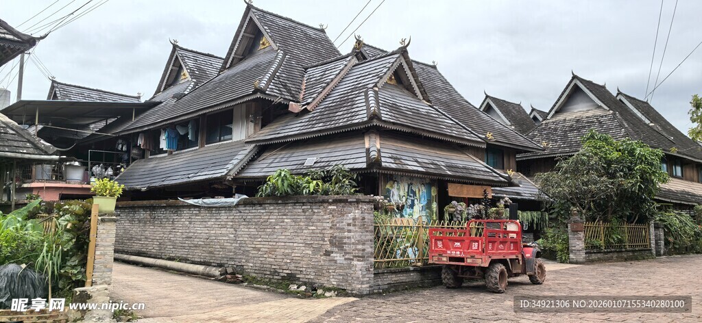 传统中式风格建筑景观