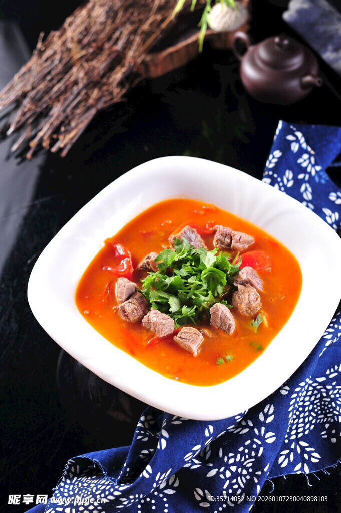 番茄牛腩汤美味诱人