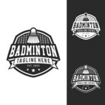 羽毛球标志设计