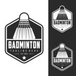 羽毛球图标素材