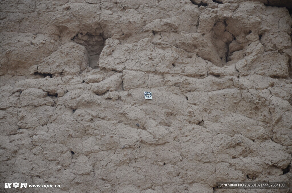 古老石墙纹理特写