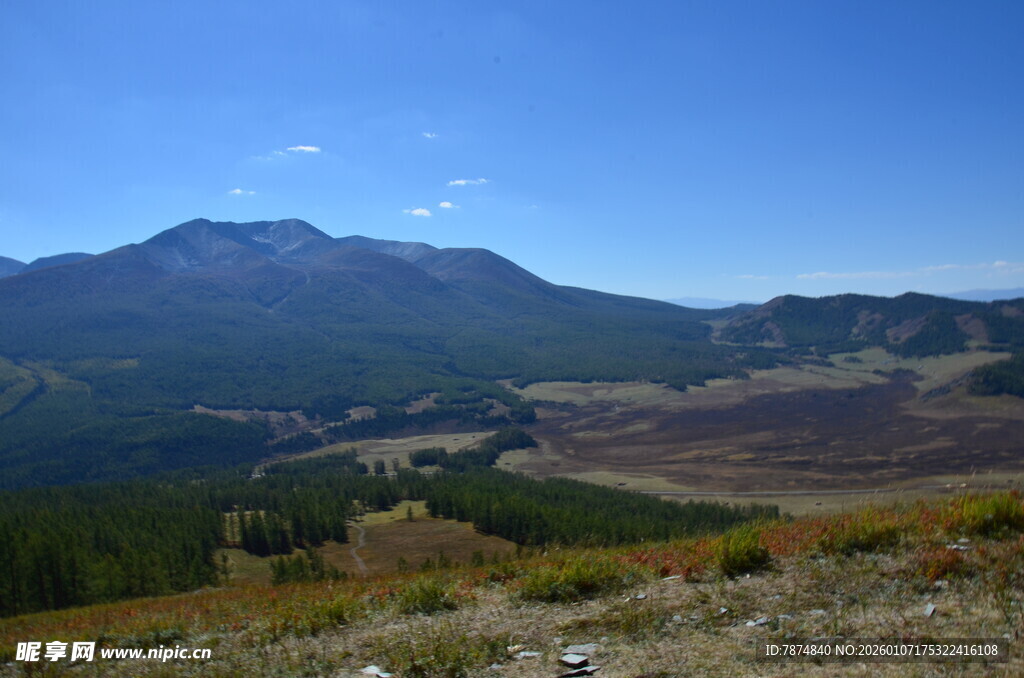 壮丽山景自然风光无限