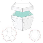 六边形盒体结构设计图