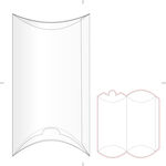 弧形包装盒设计图