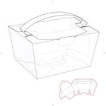 手提盒设计草图