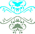 复古花卉装饰图案