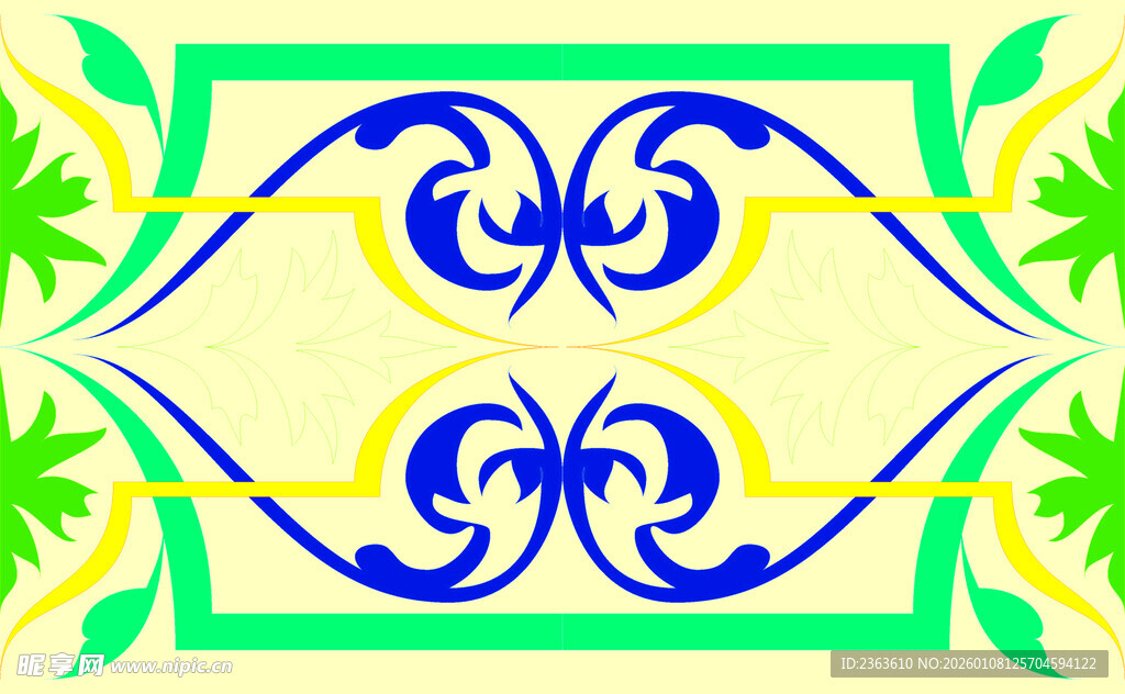 精美几何花纹图案设计