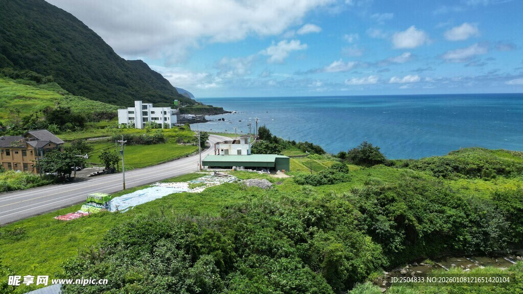 山海间的绿色景致