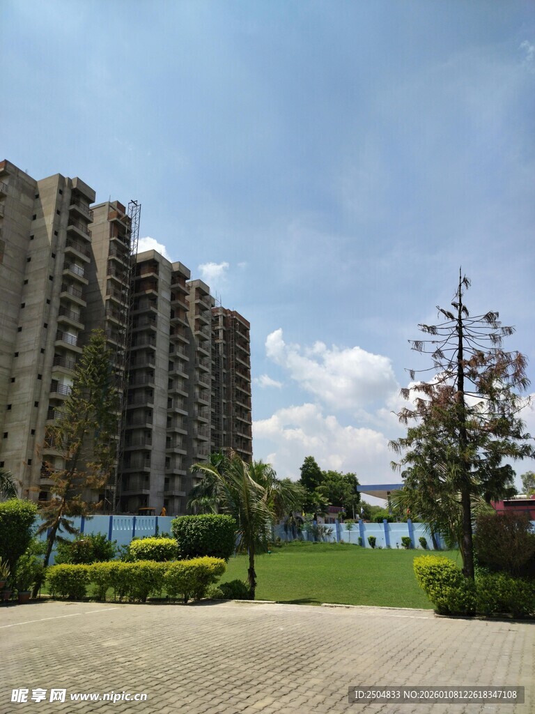 现代高层住宅景观