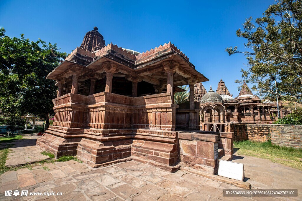 古老神秘的东南亚庙宇建筑