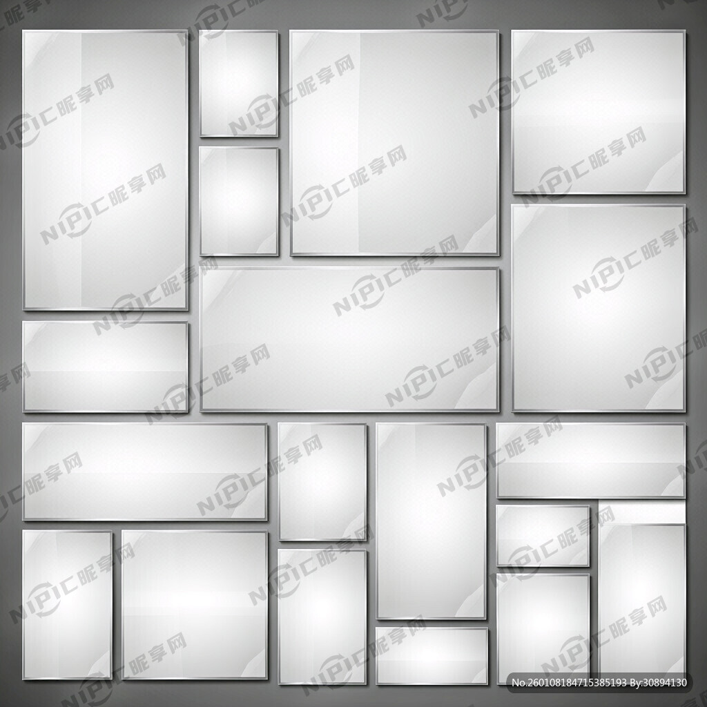 照片少展板长  怎么排版