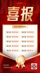 喜报展示