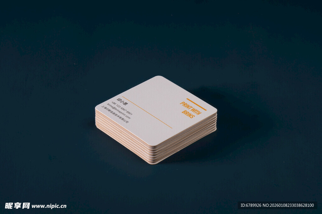 卡片设计摆放展示