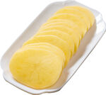 盘中切片黄心土豆