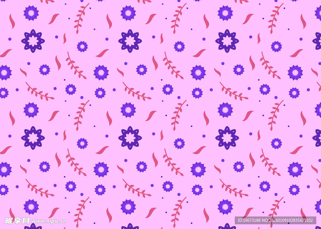 紫色齿轮图案背景纹理