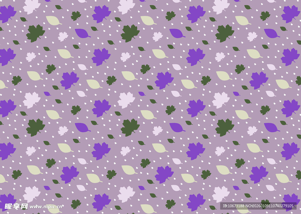 紫色爱心图案背景纹理