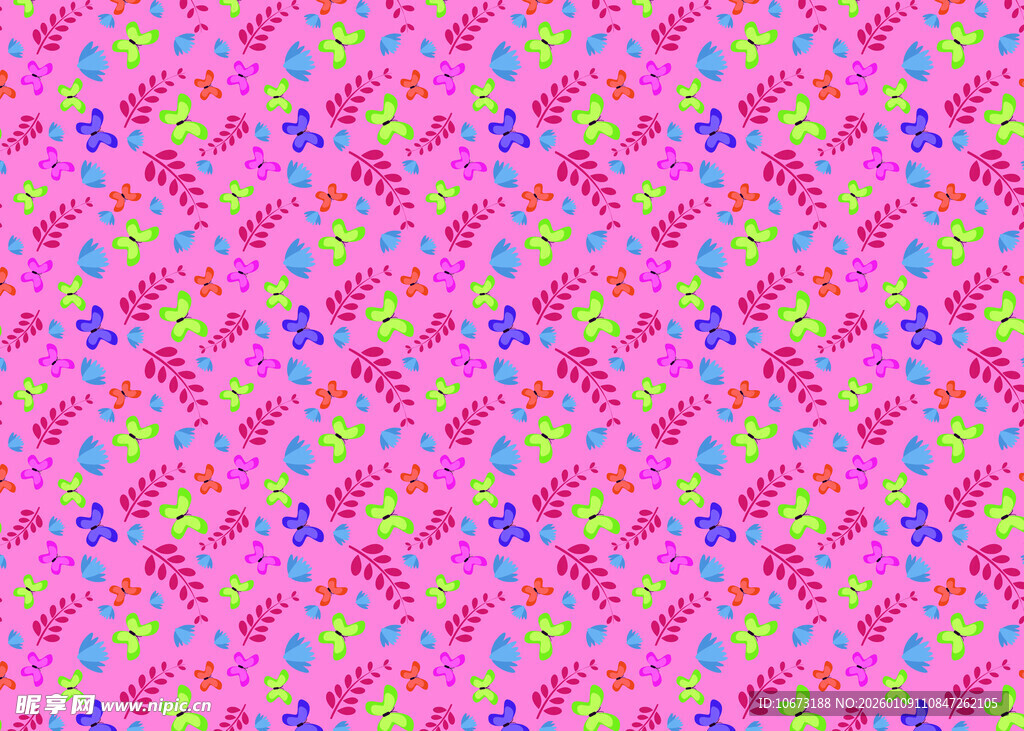 粉色几何图案背景纹理