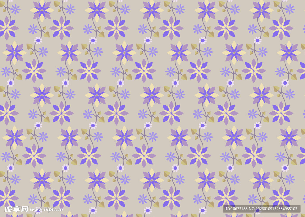 紫色几何图案无缝背景纹理