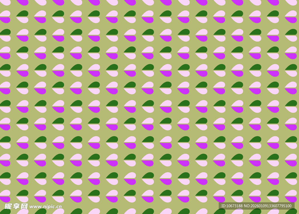 绿紫相间几何图案背景