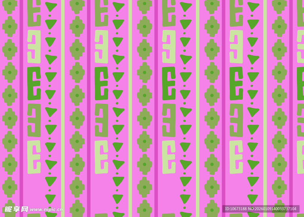 粉色几何图案装饰背景图