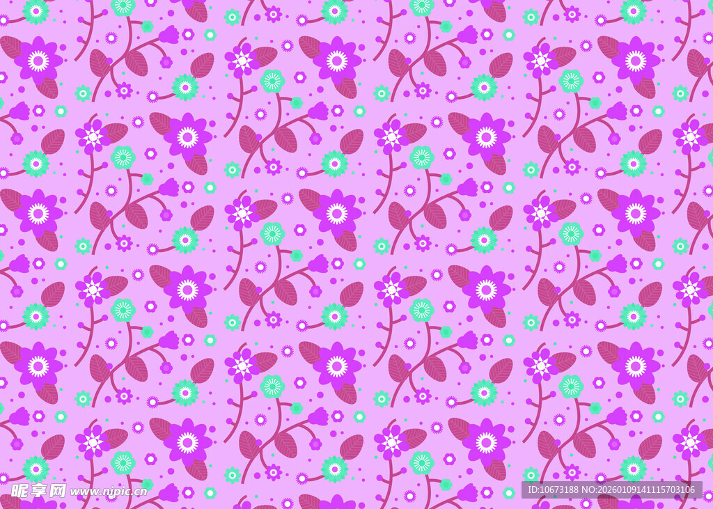 粉色心形图案背景纹理