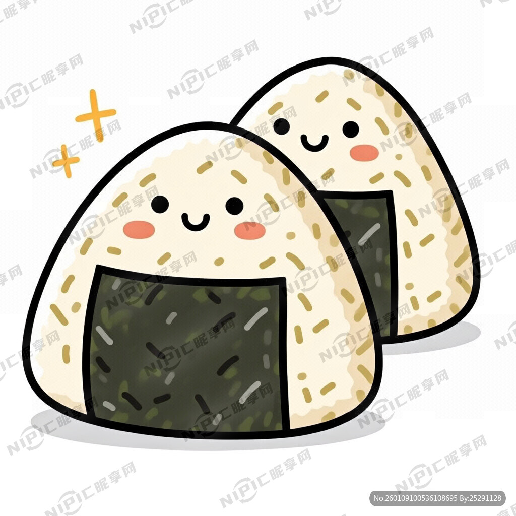 海苔圆饭团